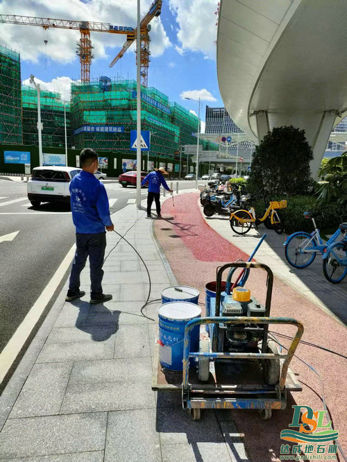 彩色透水混凝土