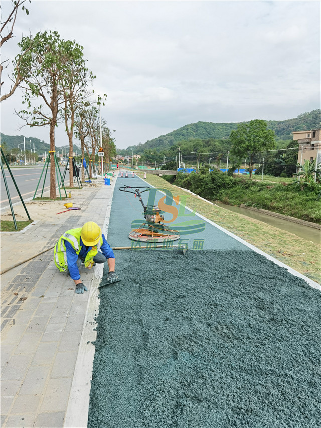 廣汕公路一標(biāo)透水混凝土